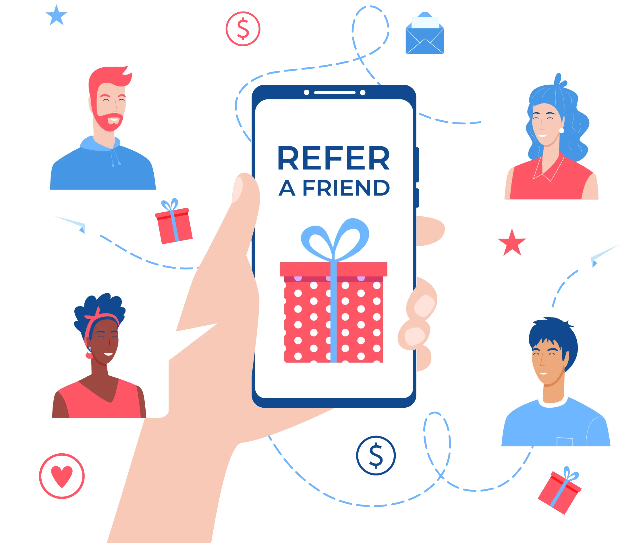 Become A Top Referrer And Earn Bonuses For Referring Friends